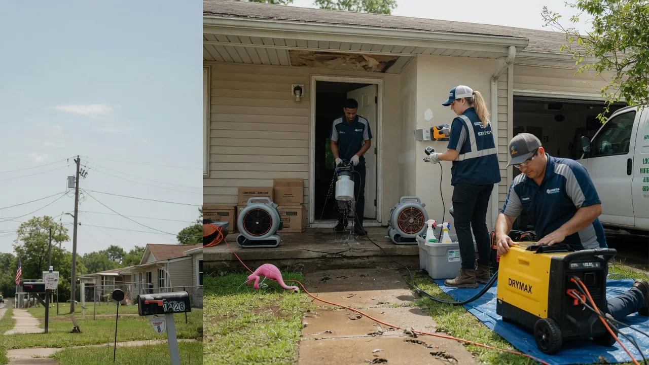Storm Damage Water Removal in Mansfield, TN near me